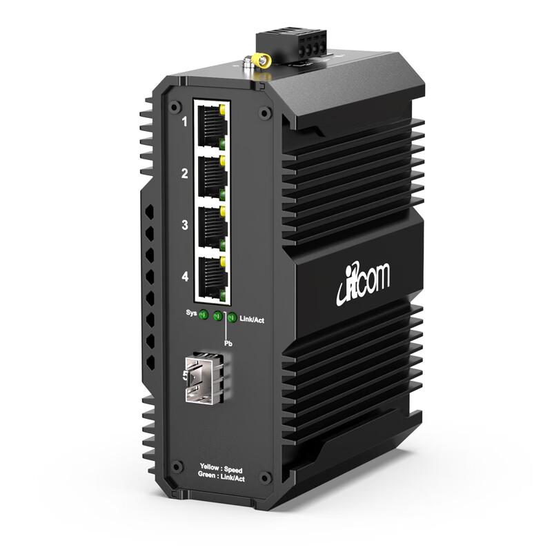 ITCOM IT168 Industrial Gigabit SFP Fiber Optic Transceiver Switch
