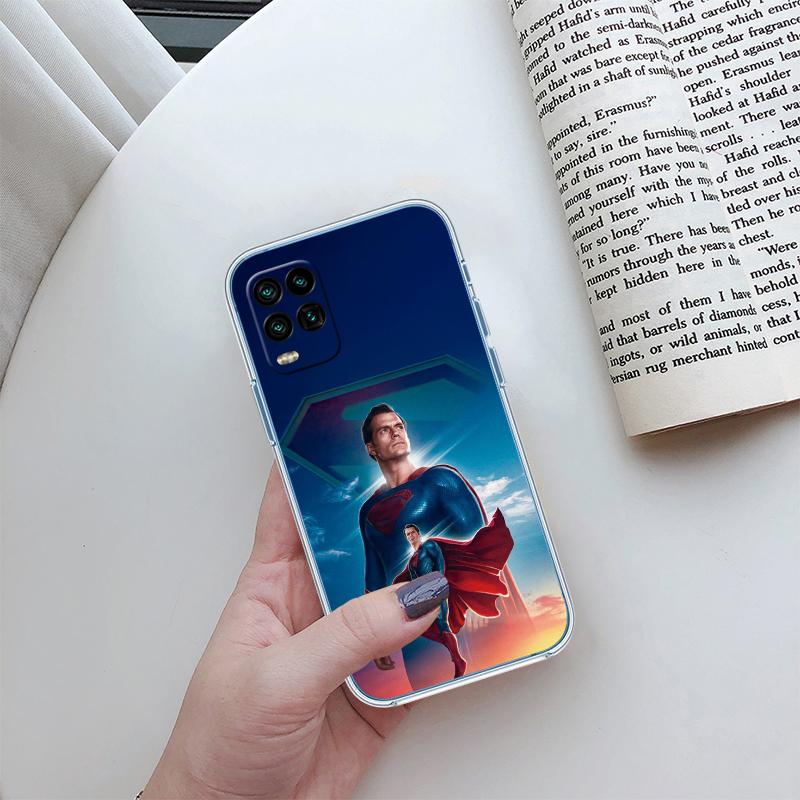 Superman Transparent Phone Case for Motorola Moto Edge 20 30 40 50 S30 Fusion Ultra Pro Neo Lite + G200 G23
