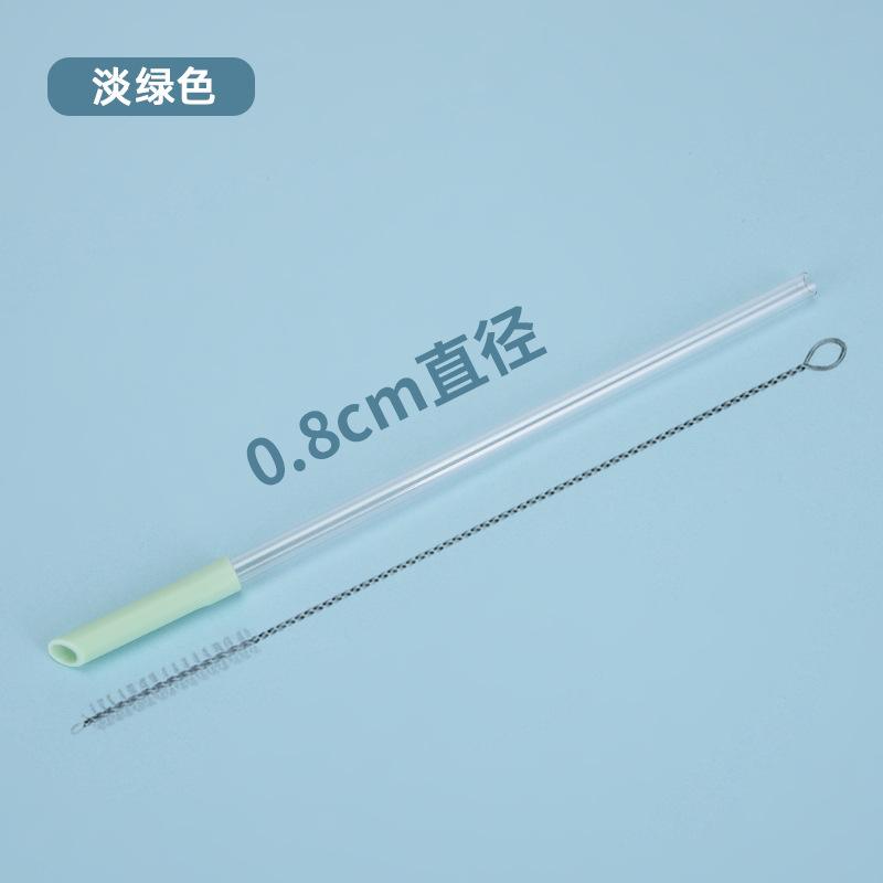0.8Cmtritan Telescopic Straw Multi-Color Optional Set Milk Tea Beverage Reusable Water Cup Straw