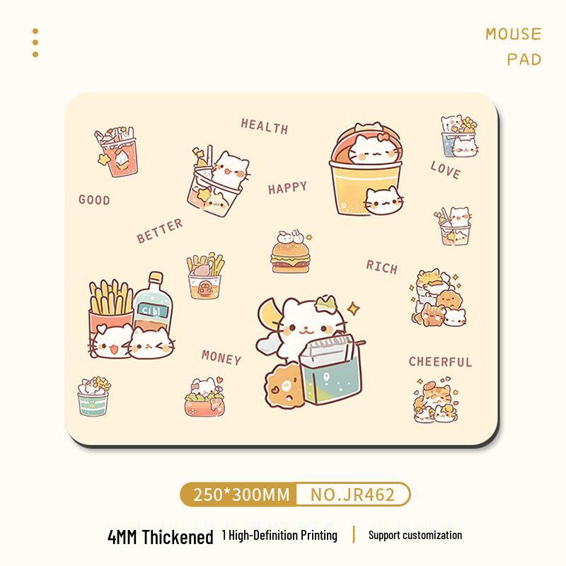Cute Cartoon Non-slip Wear-resistant Mouse Pad for Home & Office