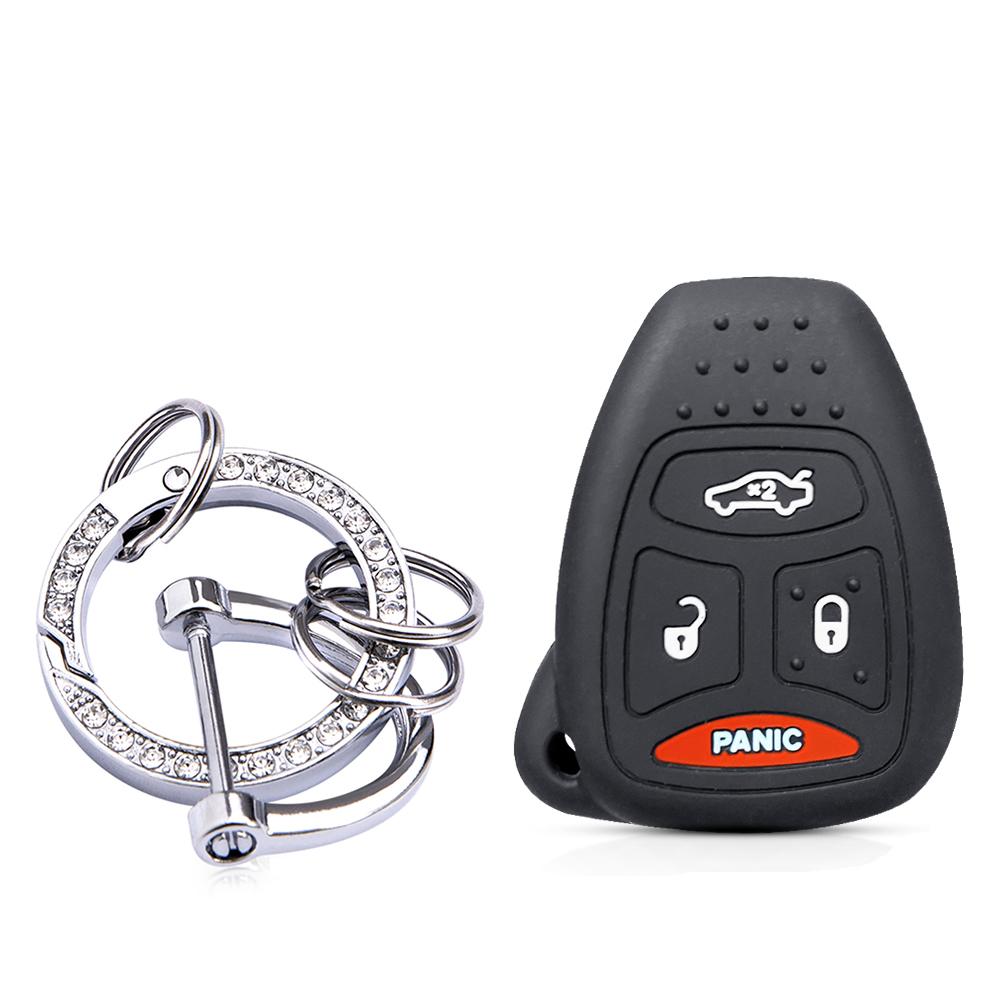 For Dodge Avenger Caliber Cool Bo For Jeep Grand Cherokee Compass Patriot For Chrysler 300c Voyager PT Cruiser Key Case Cover