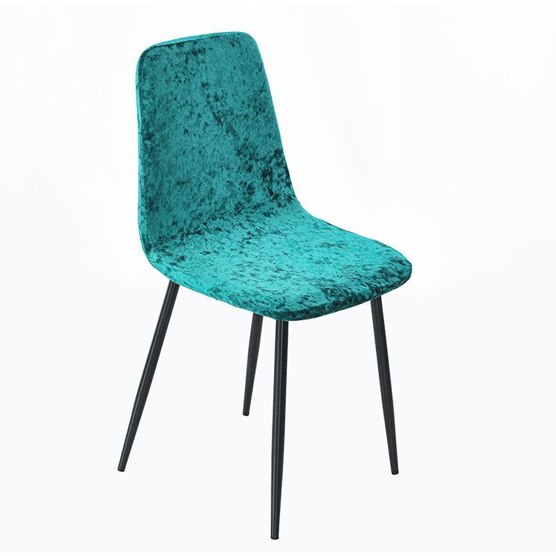 1 Stück Samt Schalenstuhlbezug Einfarbig Stretch Ärmelloser Stuhl Überwürfe Elastischer Sitzbezug Hotel Party Bankett Heimdekor