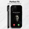 Character Terrifying M-Michae Myers  Phone Case For iPhone17,16,15,14,13,12 Plus,Max Soft Silicone Black Cover
