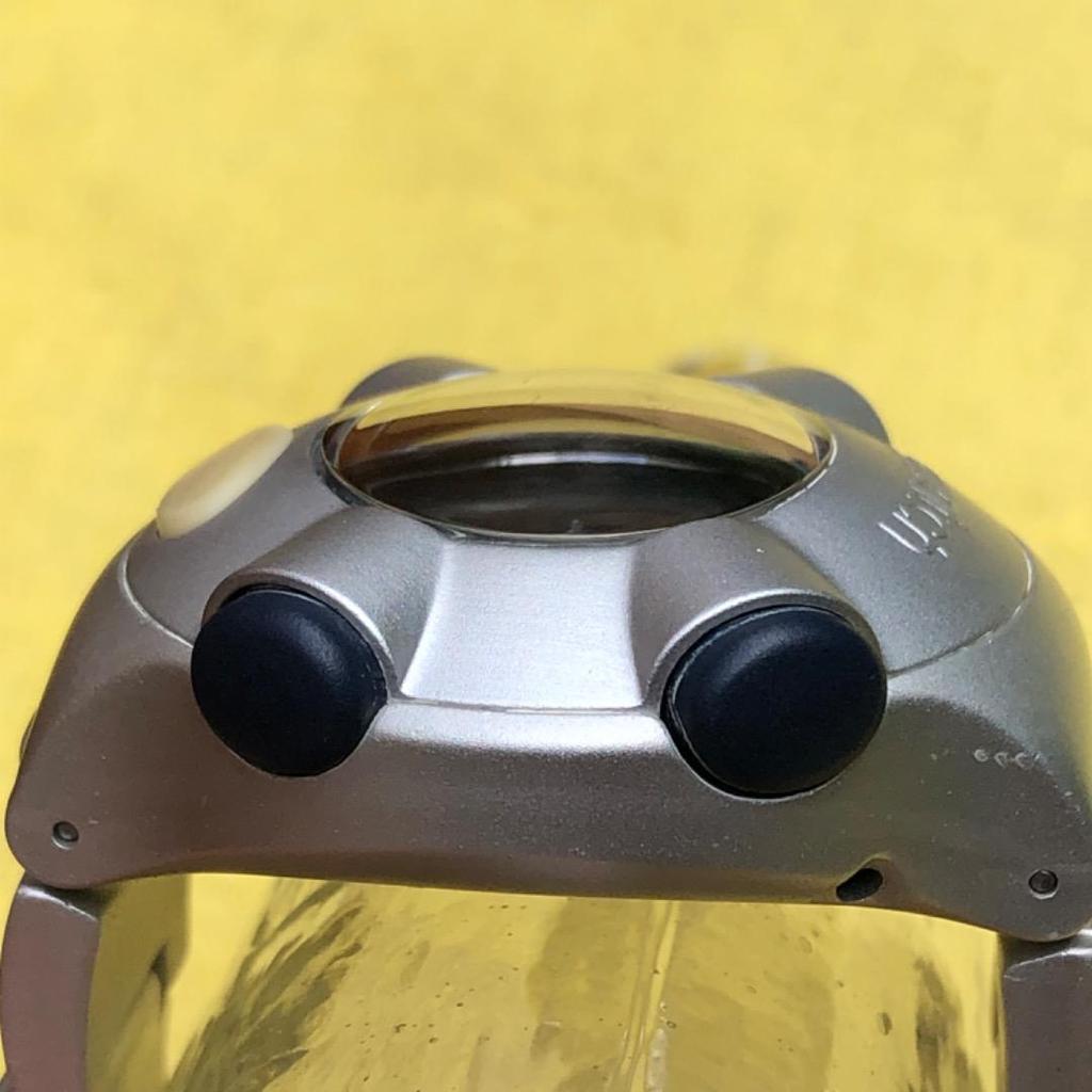 Used Super rare swatch Beat working double dot battery replaced digital watch