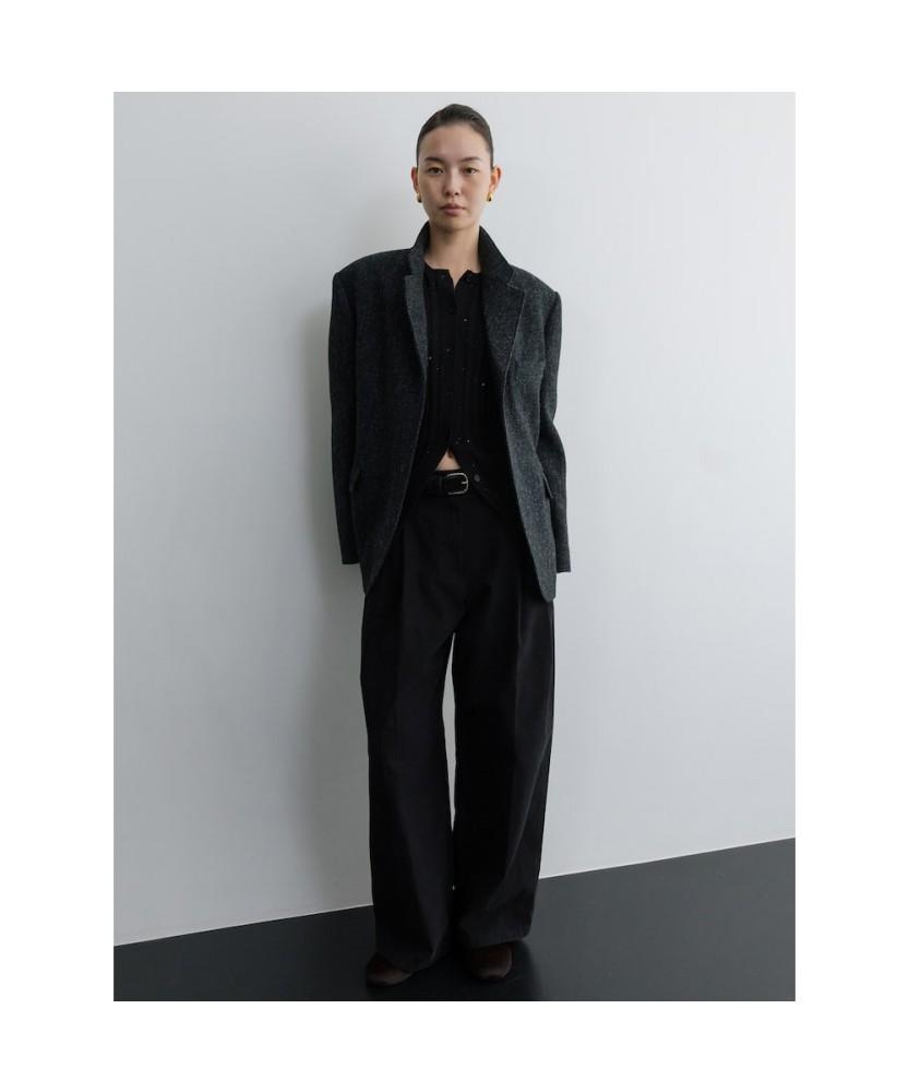 Diaepeocheo Over Tuck Pants Black (Ta5X21A015)