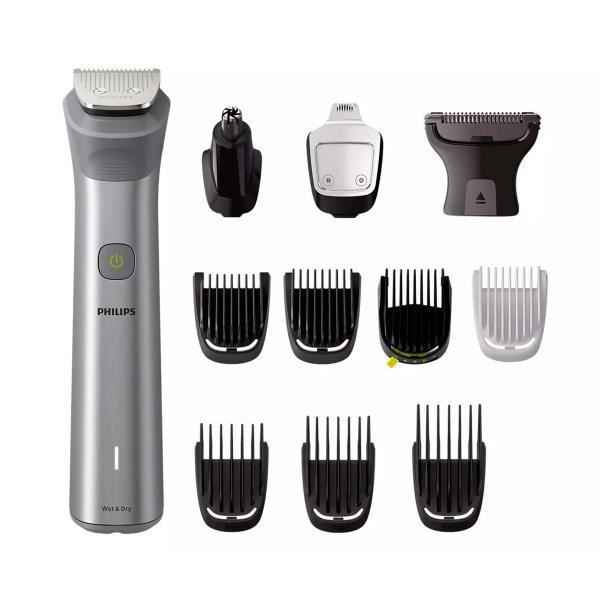 Brosse à dents électrique - PHILIPS - MG5940/15 - Bleu clair - 12 accessoires - Finition inox