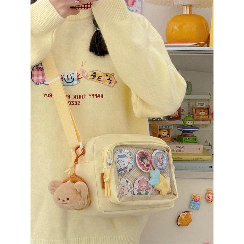 Small Cute Lolita Itabag Girls Display Plate Kawaii Ita Bag New Japanese Jk Crossbody Bags Ulzzang Women Shoulder Bag