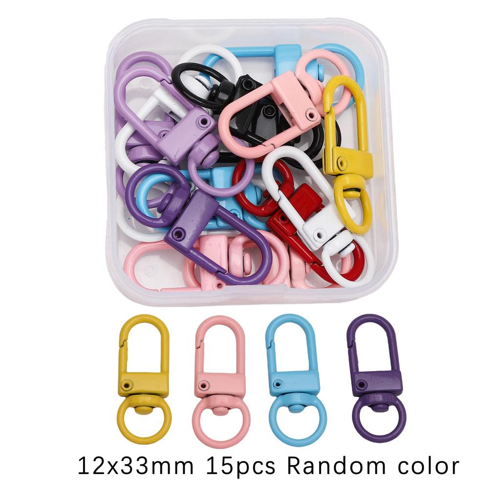 10-300Pcs Boxed Keychain Series Jump Ring Accessories for DIY Jewelry Craft Making Findings