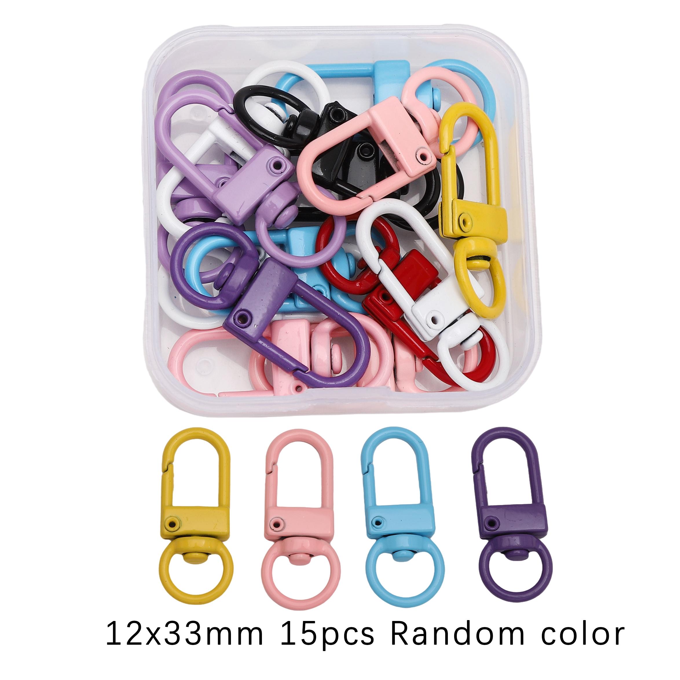 

10-300 шт. в коробке, серия брелоков, соединительные кольца, аксессуары для самостоятельного изготовления ювелирных изделий 12x33mm 15pcs