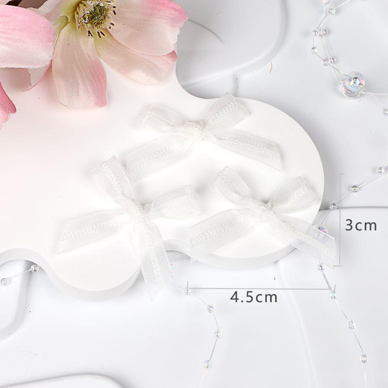 Deluxe Handmade Bow Tie & Lace Trim DIY Set for Accessories