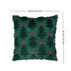 Home Textile Christmas Pillow Cover Short Removable Cushion Slipcover Pillow Core Protection Throw Pillow Cover Sofa Decoration