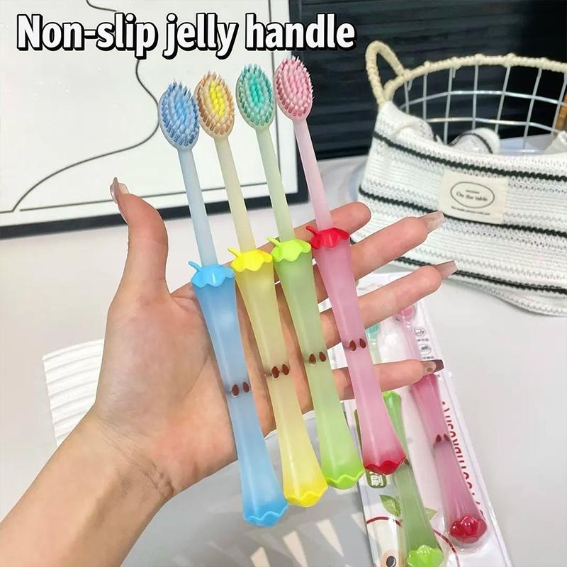 Two Soft-Bristled Toothbrushes For Teeth Whitening Suitable For Children And Adults Oral Care