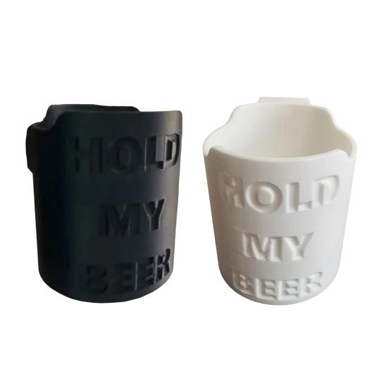 Portable Beer Holder Clip-on Can Holder on Belt Single Can Hanger Insulated Drink Holder for Men Beer Lovers BBQ Travel Camping Party