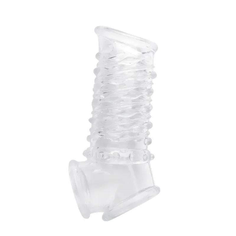 Male Masturbator Pussy Vaginal For Men Glans Sucking Penis Pump Exerciser Sex Toys Erotic Penis Delay Ejaculation Cock Ring