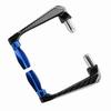 7Celsius8inch   Aluminum Alloy Motorcycle Handlebar Brake Protector (Black)