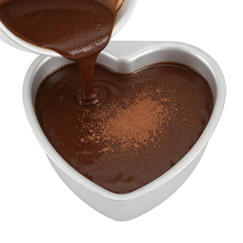 Cake Pan 6/8/10 Inch Heart Shaped Cake Pan Non-Stick Cake Pan Mold For Wedding Birthday Baking Cake Tin Cheesecake Pan Cake Mold