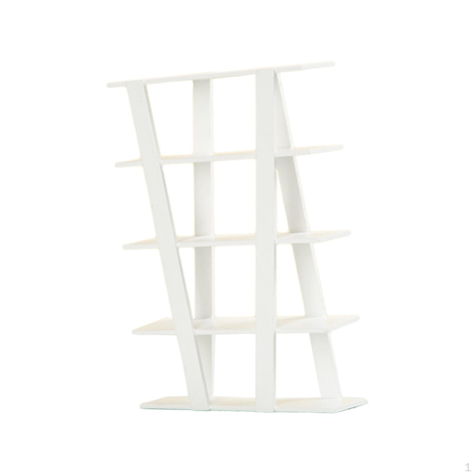 1/12 Кукольный домик Полки для хранения Миниатюрная деревянная полка Стенд для демонстрации