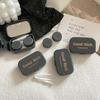 Portable Minimalist Contact Lens Case with Mirror