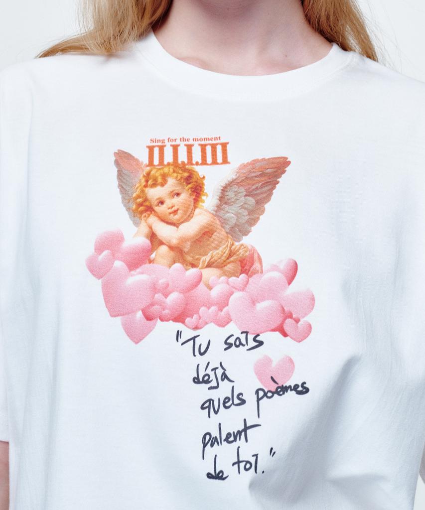 2113 STUDIO Loose Fit T-Shirt Heart Cloud