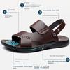 37-47 Summer Wear-resistant Dual-purpose Sandals Men's Waterproof Soft-soled Slippers Outer Wear Beach Shoes