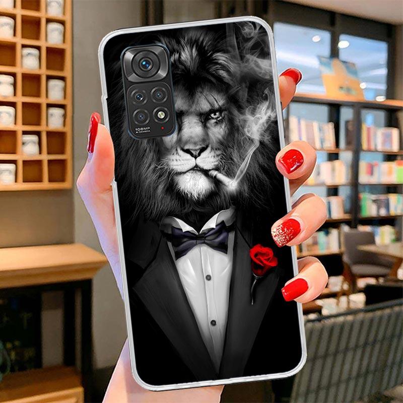 Man Suit Shirt Tie Cover Phone Case For Xiaomi Redmi Note 15 14 13 12 11 10 Pro Plus 14S 12S 11S 11T 11E 10S Soft Fundas Shell R