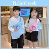 Adorable Cartoon Kids Waist Bag 2024 Stylish Unisex Preschool Crossbody Bag Lightweight Polyester