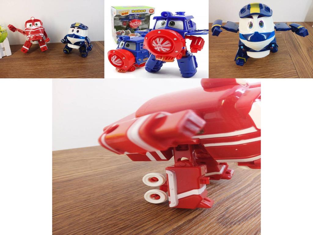 Robot Trains Rt Kay Transformujący Pociąg Figurka Koreańska Animacja Zabawka Dla Dzieci