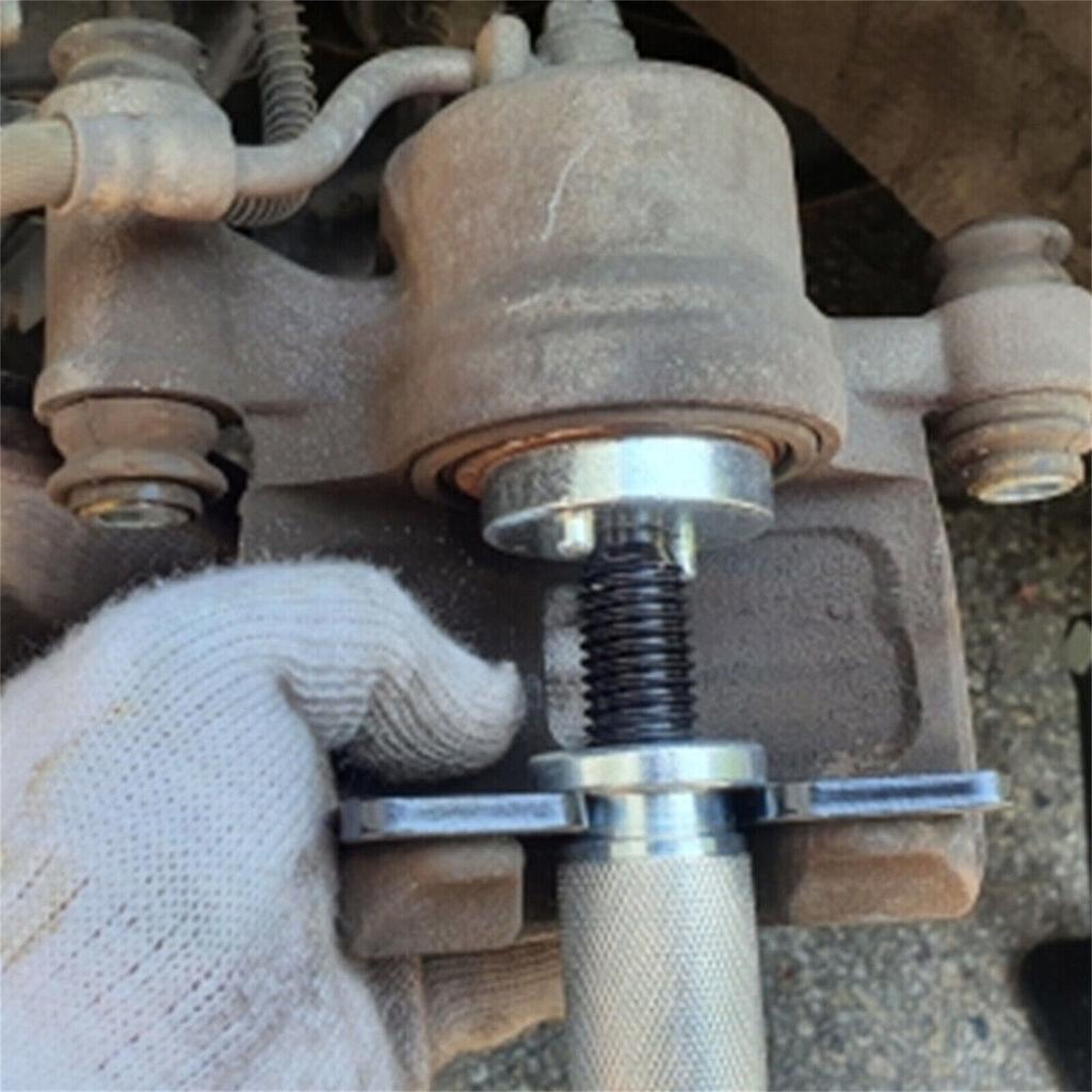 Brake Caliper Piston Rewind Tool, Car Rear Brake Pad Brake Piston Wind Back Tool, Right Handle Set For Automotive Replacement Tool