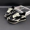 Korean Version of Retro Color Matching Breathable Forrest Gump Shoes Women's 2025 Autumn Models Versatile and Lightweight Sports and Leisure Moral Tra