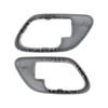 2 Gray Interior Door Handle Bezels for Chevy Truck 95-99 (New)