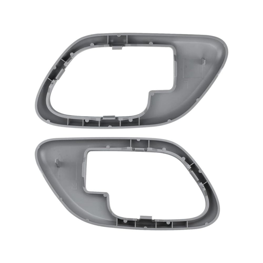 2 Gray Interior Door Handle Bezels for Chevy Truck 95-99 (New)
