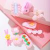 Hopping Bunny Hair Clip Set for Kids Cute Hair Accessories 9 Pcs