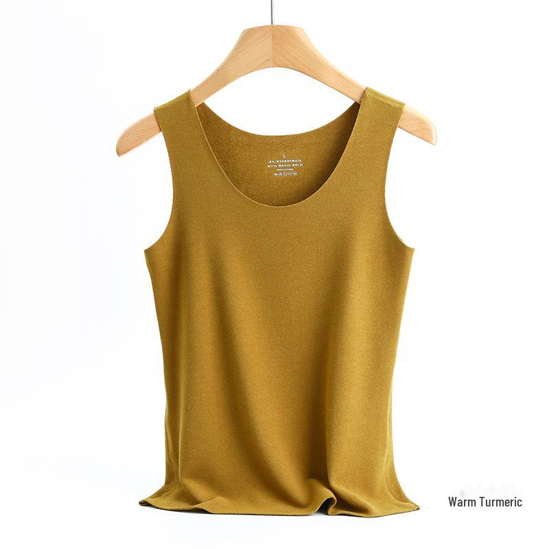 

Жіночий безшовний оксамитовий жилет з підігрівом, гіалуроновою кислотою та антибактеріальними властивостями для осені та зими 2XL