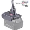 V8 Battery Adapter for Milwaukee M18 18V Lithium Battery Converted To Replace for Dyson V8 Battery, Works with Dyson V8 Animal Absolute Vacuum