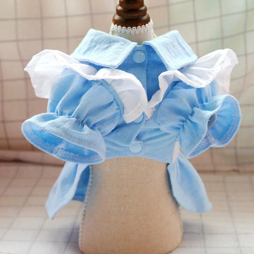 1Pc Party Costume Dog Princess Dress Bow Cute Polyester Party Pet Supplies Love Heart