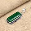Beauteous Green Onyx Gemstone Handmade 925 Sterling ISlver Jewelry Pendant For Wedding Gift
