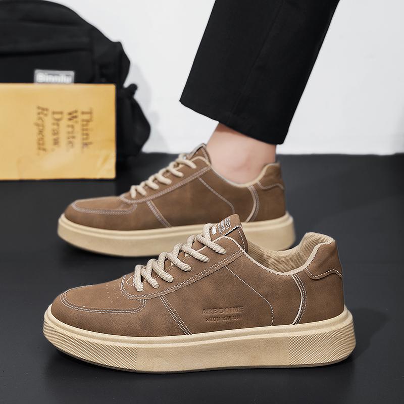 Fashion Men’s Casual Shoes Platform Comfortable Men Board Shoes Thick Bottom Walking Sneakers Sport Shoes
