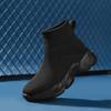 Kinder Mode Stiefel Mädchen Rutschfest Kinder Taktische Sneaker Kinder Schwarze Stiefel Großer Kinder Schuh Sommer Frühling Leichte Sockenstiefel Rosa