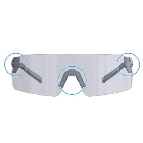 Kabuto Sunglasses FA1 NARROW Matte Black Frame with NXT Clear Photochromic Lens UV Protection