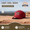 [Patriotic Baseball Cap] 250Th Anniversary USA One Nation Under God Print Polyester Adjustable Breathable Vintage Classic Casual Outdoor Sports
