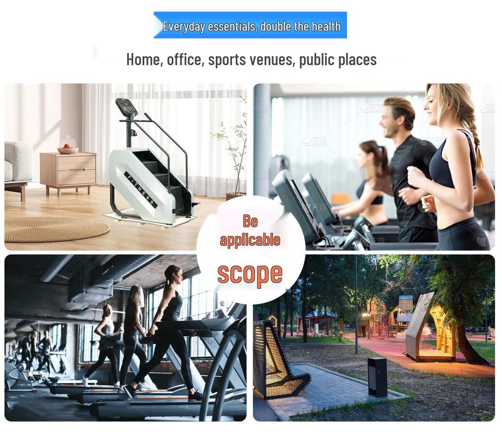 Commercial Smart Cardio Stair Climber & Indoor Leg Trainer