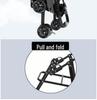 GVBB Compact Foldable Pet Stroller for Cats and Dogs - Lightweight, Detachable Design for Easy Travel.