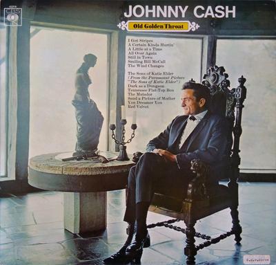 LP-Schallplatte JOHNNY CASH - Old Golden Throat M63316 CBS 1968 UK Rock Gebraucht