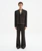 Trip Le Sens Custom 3B Crop Blazer_Brown