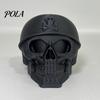 Offroad Anhängerkupplungsabdeckung Piraten Totenkopf Abdeckung, 3D Geschnitzte Anhängerkupplungskugel für SUV Zubehör Pickup, Staubdichte Schutzkappe Anhängerkupplungskugel, Robust