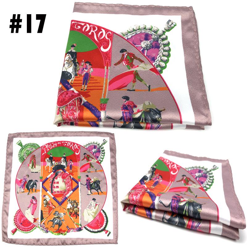 Мужской винтажный карманный платок в британско-корейском стиле