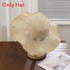 Summer Straw Hat For Women With Wide Brim Sun Protection And Breathable Paper Straw Material