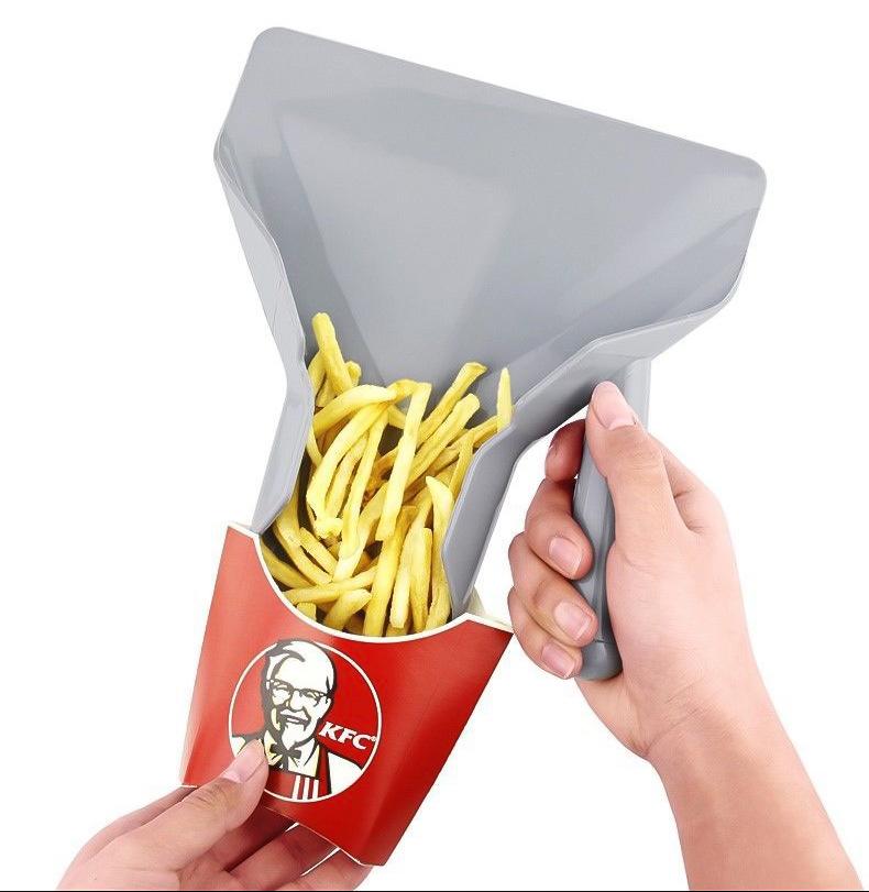 Fast Food French Fries Spatula: Cooking & Packing Utensil for Fries