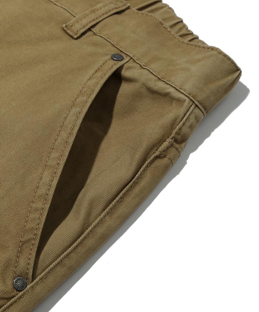 Dimiteulibeullaeg Double Knee Work Pants_Beige