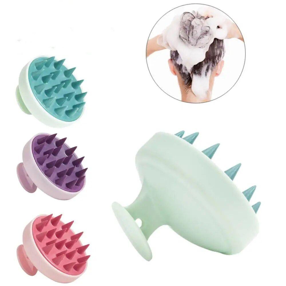 

Silicone Head Scalp Massage Comb Comfortable Scalp Hair Massager Portable Hair Washing Comb Head